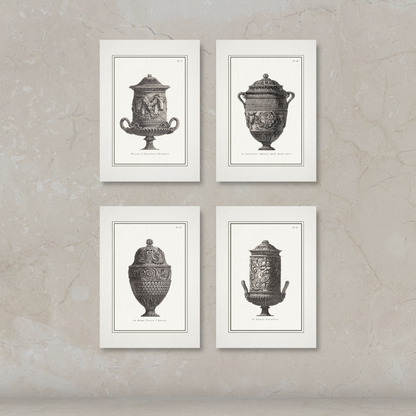 Roman Marble Vases | Giovanni Battista Piranesi | Fine Art Prints